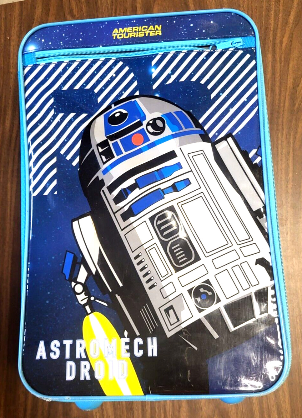American Tourister STAR WARS R2D2 Astromech Droid Rolling Carry on Bag 19x12x8